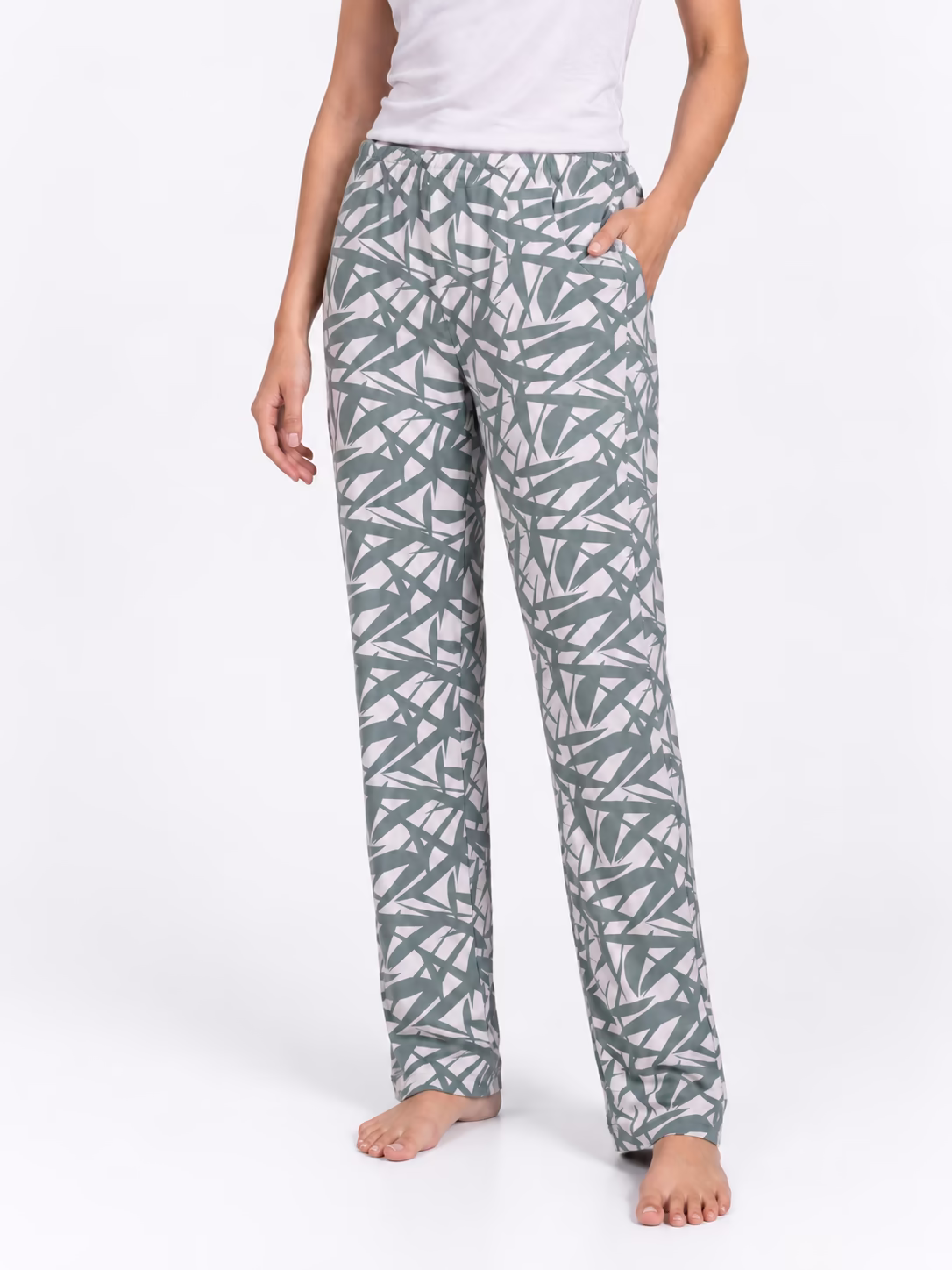 BAZ 10228 – 4 Kadın Pijama Alt — Ön