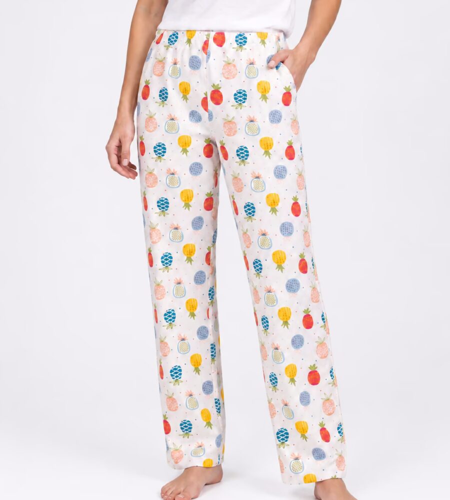 BAZ 10228 – 6 Kadın Pijama Alt arka yüz