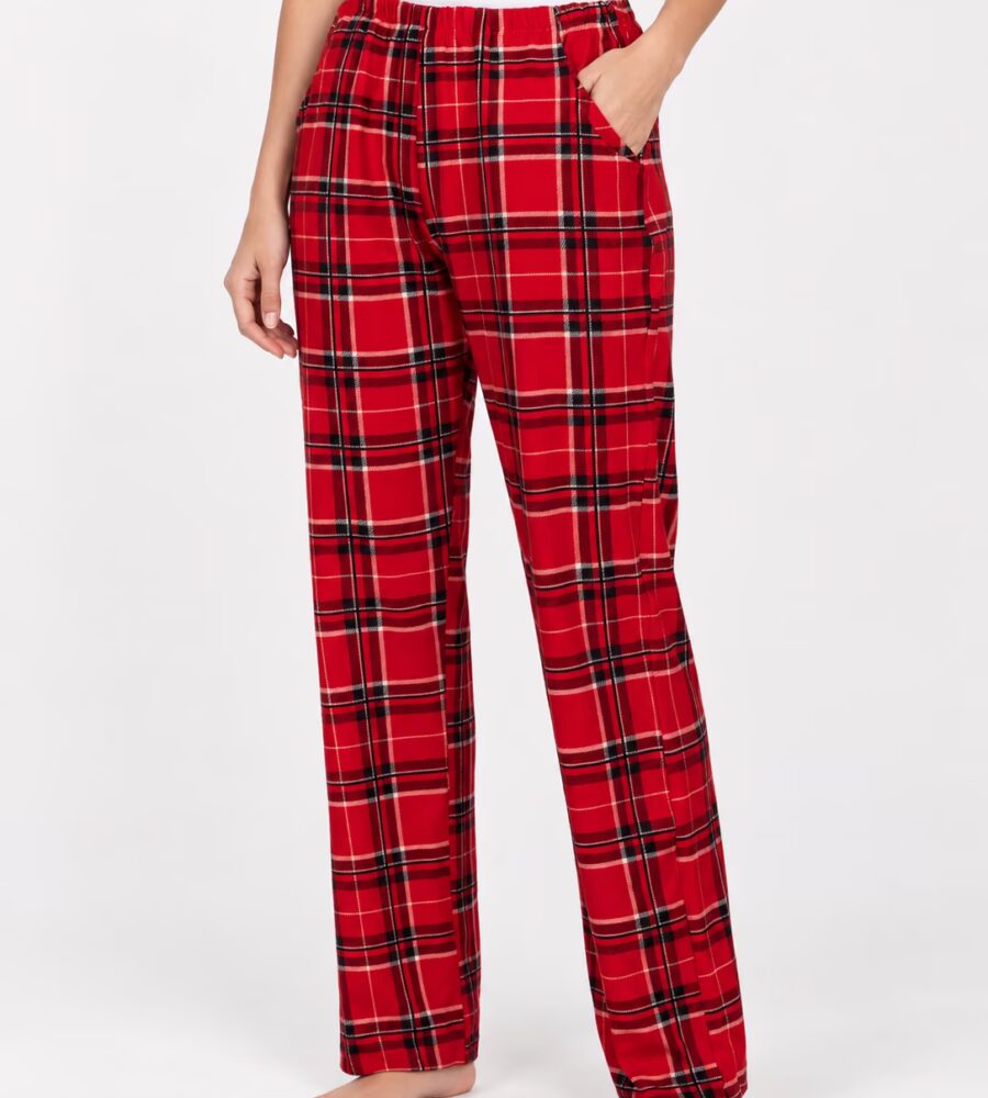 BAZ 10228 – 8 Kadın Kadife Pijama Alt arka yüz