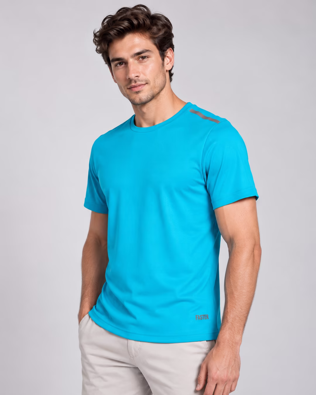 ERK 07 Cappa Polyester Erkek T-Shirt — Ön